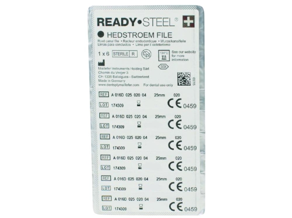 Hedström files 16D 20 25mm 6pcs
